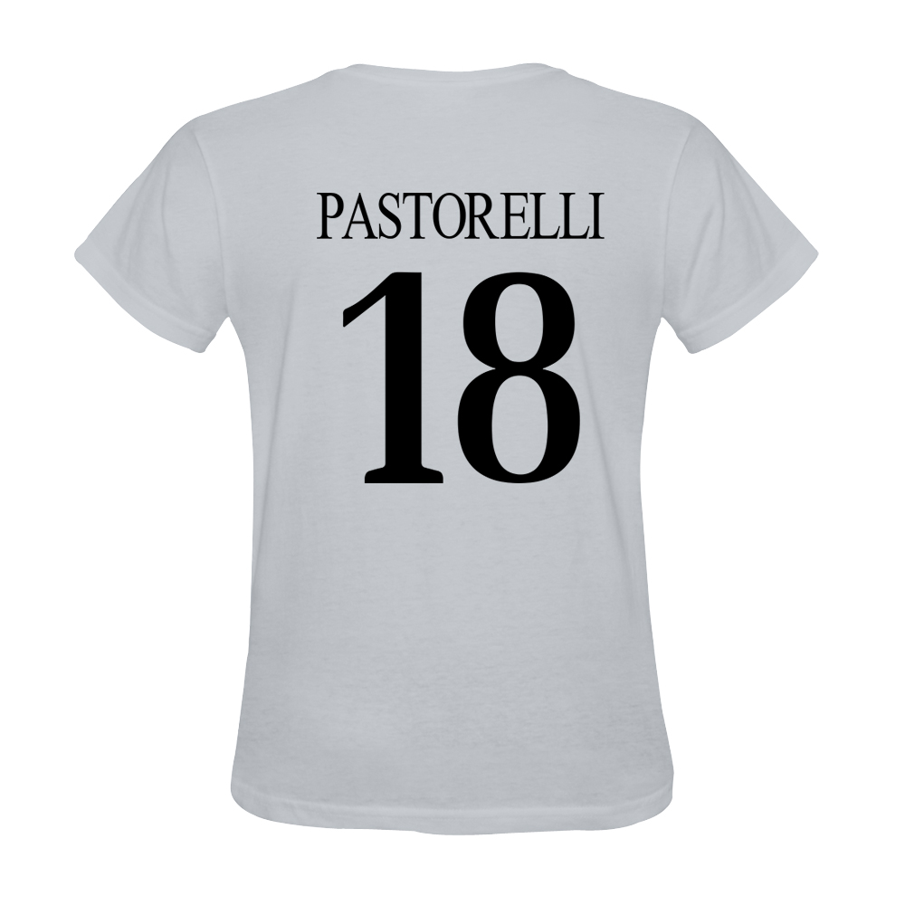 Mens Lorenzo Pastorelli #18 White Jersey T-shirt