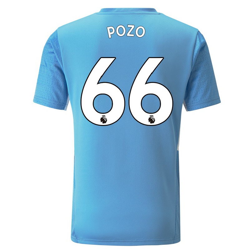 Naisten Jalkapallo Iker Pozo #66 Sininen Kotipaita 2021/22 Lyhythihainen Paita T-paita