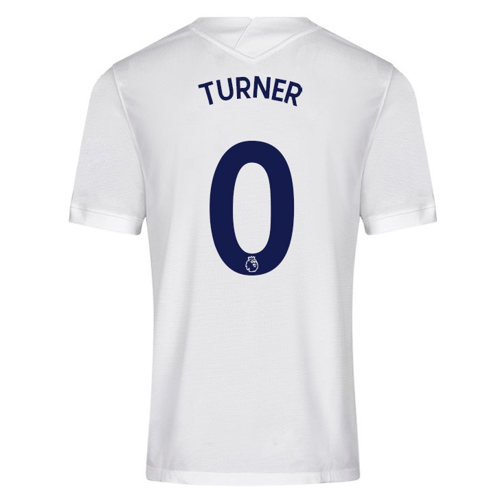 Naisten Jalkapallo Oliver Turner #0 Valkoinen Kotipaita 2021/22 Lyhythihainen Paita T-paita