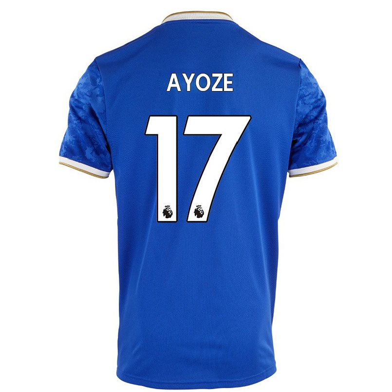 Naisten Jalkapallo Ayoze Perez #17 Kuninkaallisen Sininen Kotipaita 2021/22 Lyhythihainen Paita T-paita