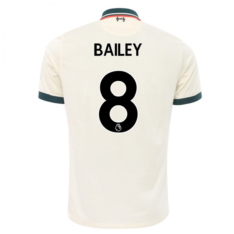 Naisten Jalkapallo Jade Bailey #8 Beige Vieraspaita 2021/22 Lyhythihainen Paita T-paita