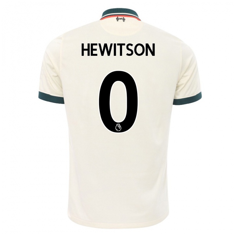 Naisten Jalkapallo Luke Hewitson #0 Beige Vieraspaita 2021/22 Lyhythihainen Paita T-paita