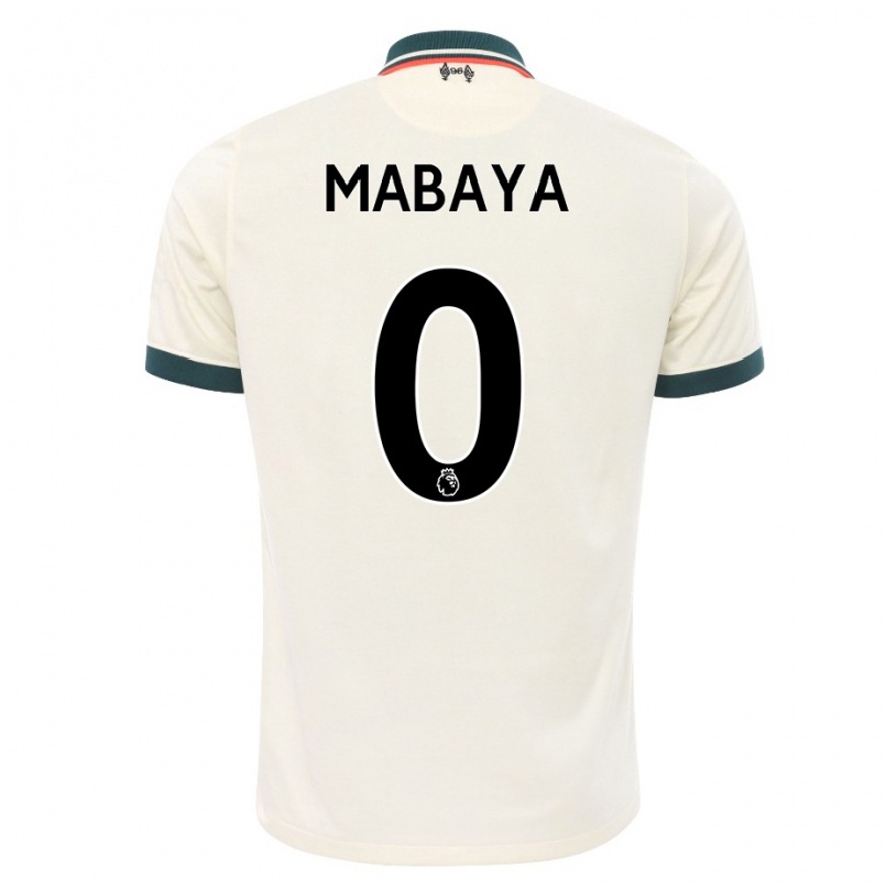 Naisten Jalkapallo Isaac Mabaya #0 Beige Vieraspaita 2021/22 Lyhythihainen Paita T-paita