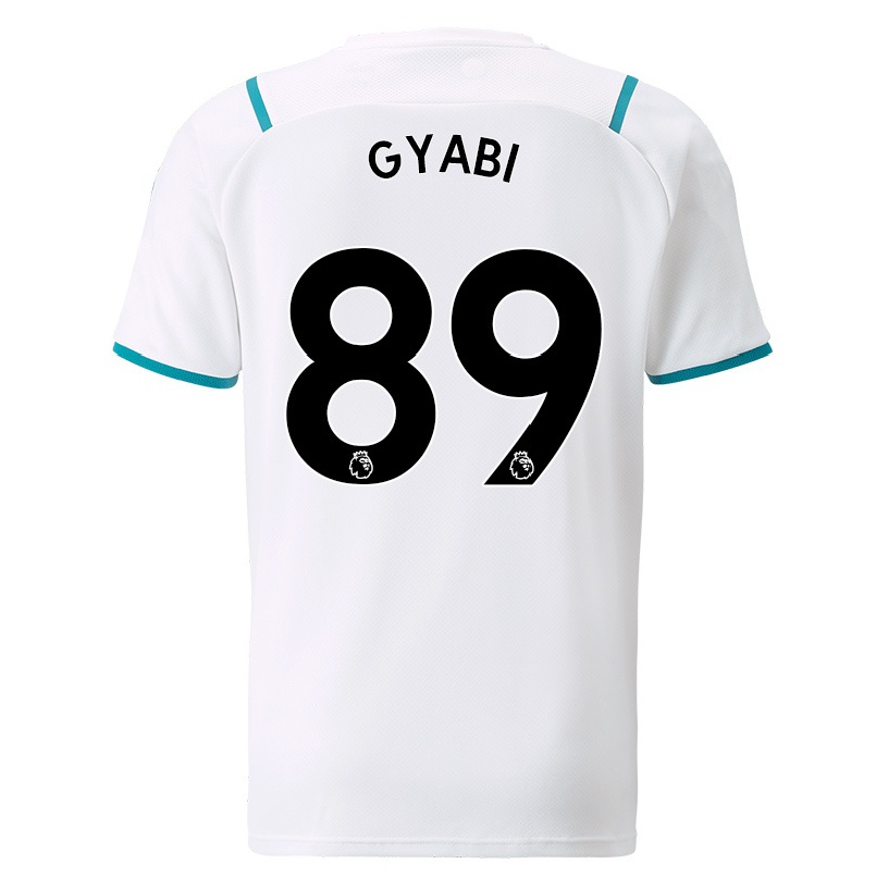 Naisten Jalkapallo Darko Gyabi #89 Valkoinen Vieraspaita 2021/22 Lyhythihainen Paita T-paita