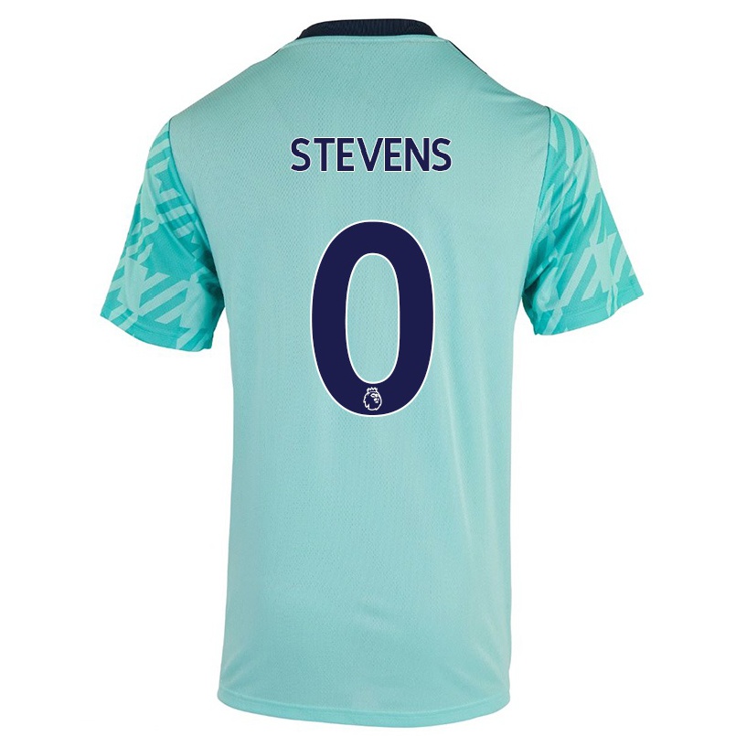 Naisten Jalkapallo Han Stevens #0 Vaaleanvihreä Vieraspaita 2021/22 Lyhythihainen Paita T-paita