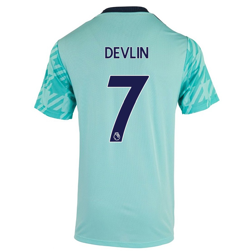Naisten Jalkapallo Charlie Devlin #7 Vaaleanvihreä Vieraspaita 2021/22 Lyhythihainen Paita T-paita