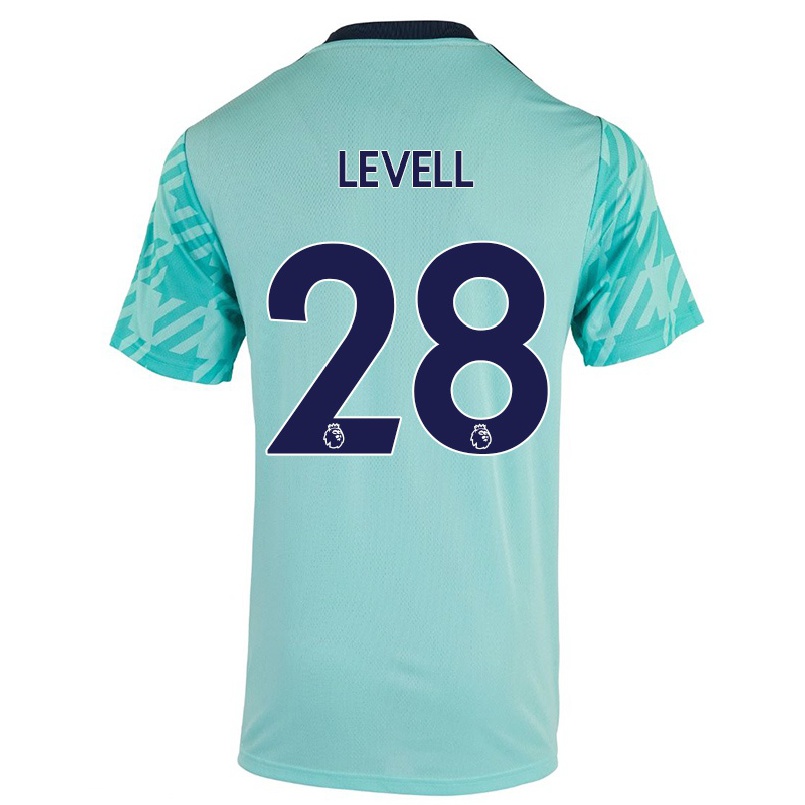Naisten Jalkapallo Kirstie Levell #28 Vaaleanvihreä Vieraspaita 2021/22 Lyhythihainen Paita T-paita
