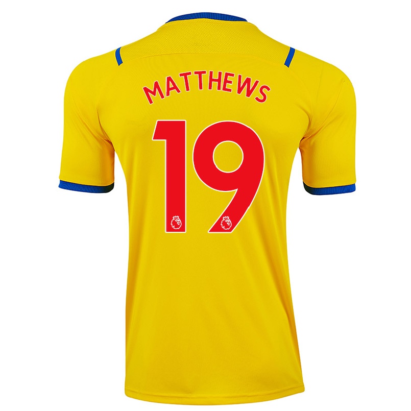 Naisten Jalkapallo Remi Matthews #19 Keltainen Vieraspaita 2021/22 Lyhythihainen Paita T-paita
