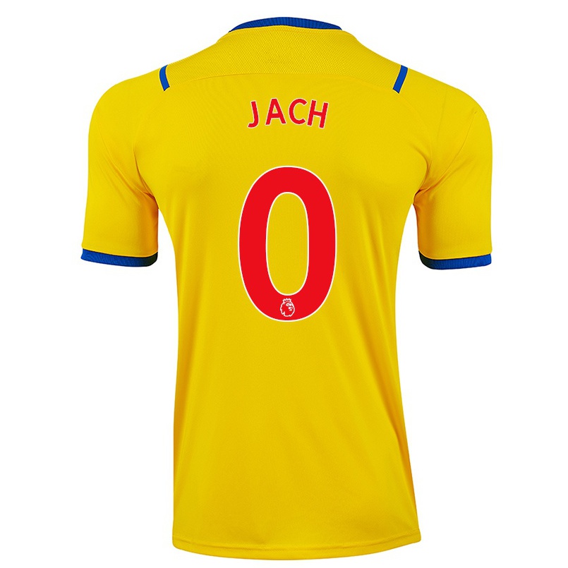 Naisten Jalkapallo Jaroslaw Jach #0 Keltainen Vieraspaita 2021/22 Lyhythihainen Paita T-paita