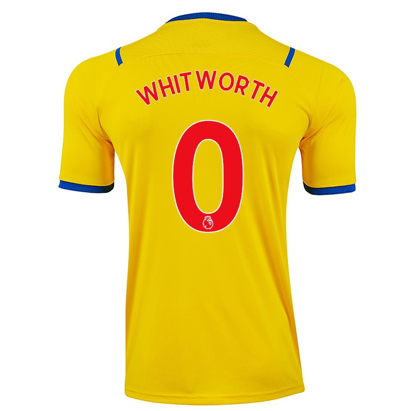 Naisten Jalkapallo Joe Whitworth #0 Keltainen Vieraspaita 2021/22 Lyhythihainen Paita T-paita