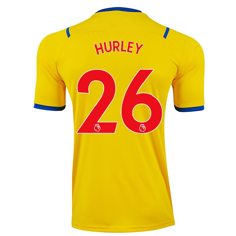 Naisten Jalkapallo Aoife Hurley #26 Keltainen Vieraspaita 2021/22 Lyhythihainen Paita T-paita