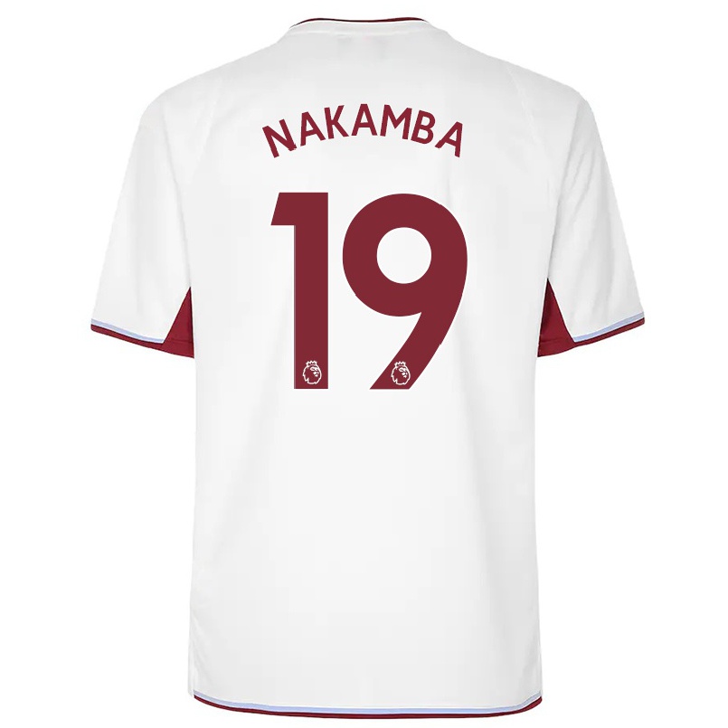 Naisten Jalkapallo Marvelous Nakamba #19 Kerma Vieraspaita 2021/22 Lyhythihainen Paita T-paita