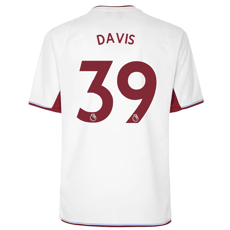 Naisten Jalkapallo Keinan Davis #39 Kerma Vieraspaita 2021/22 Lyhythihainen Paita T-paita