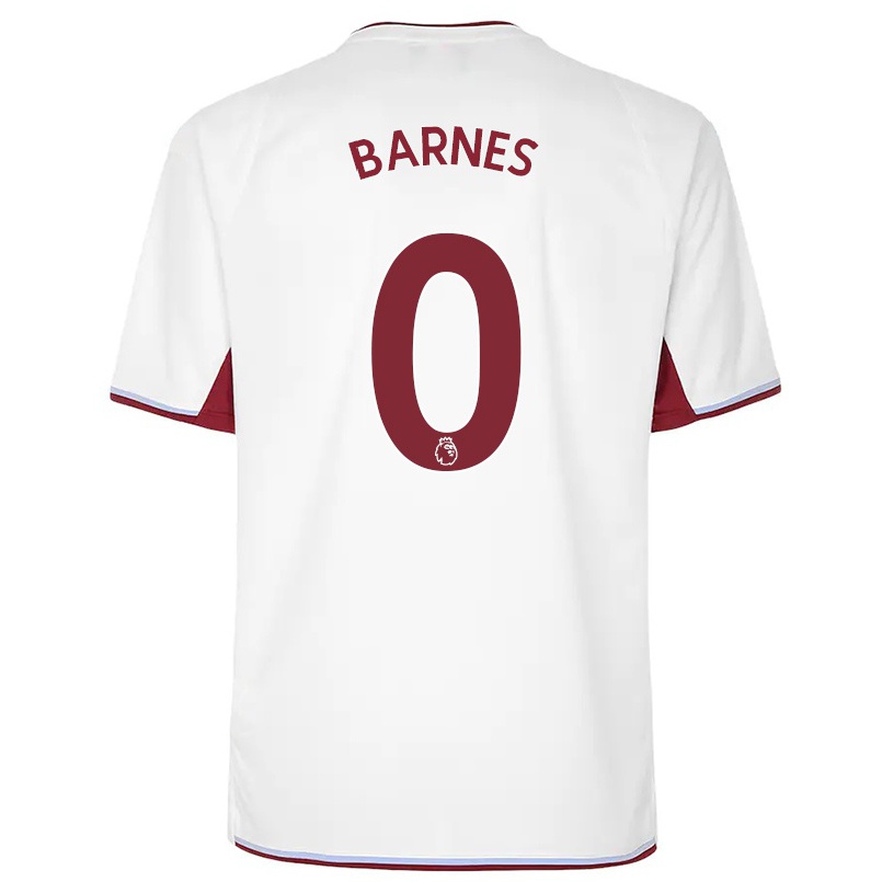 Naisten Jalkapallo Mikell Barnes #0 Kerma Vieraspaita 2021/22 Lyhythihainen Paita T-paita
