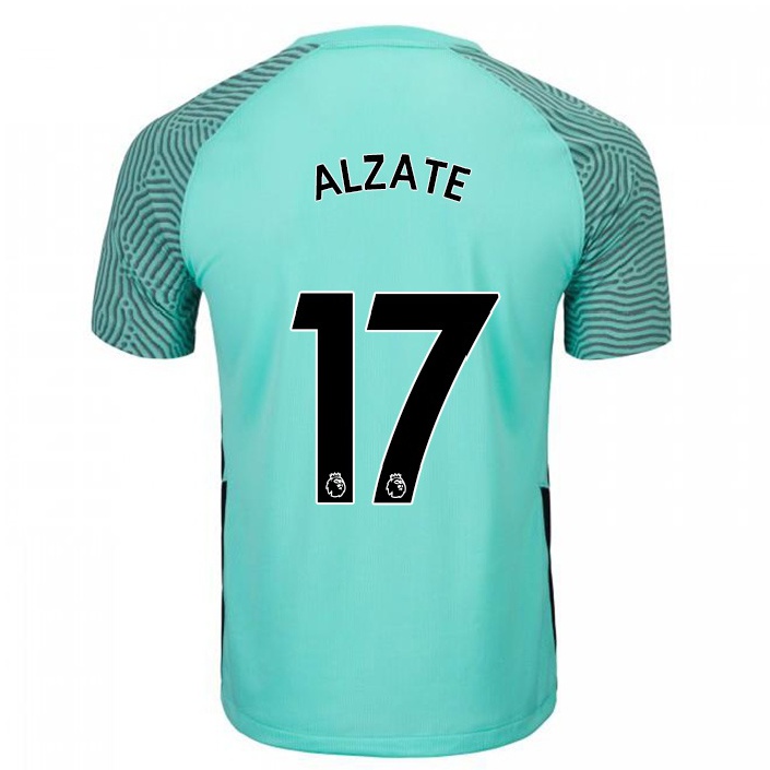 Naisten Jalkapallo Steven Alzate #17 Tumma Taivaansininen Vieraspaita 2021/22 Lyhythihainen Paita T-paita