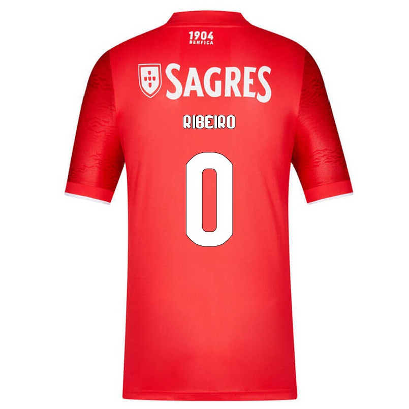 Naisten Jalkapallo Mauro Ribeiro #0 Punainen Kotipaita 2021/22 Lyhythihainen Paita T-paita
