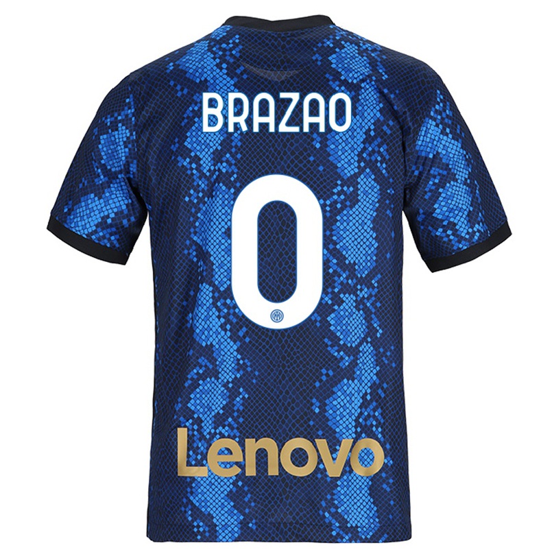 Naisten Jalkapallo Gabriel Brazao #0 Tummansininen Kotipaita 2021/22 Lyhythihainen Paita T-paita