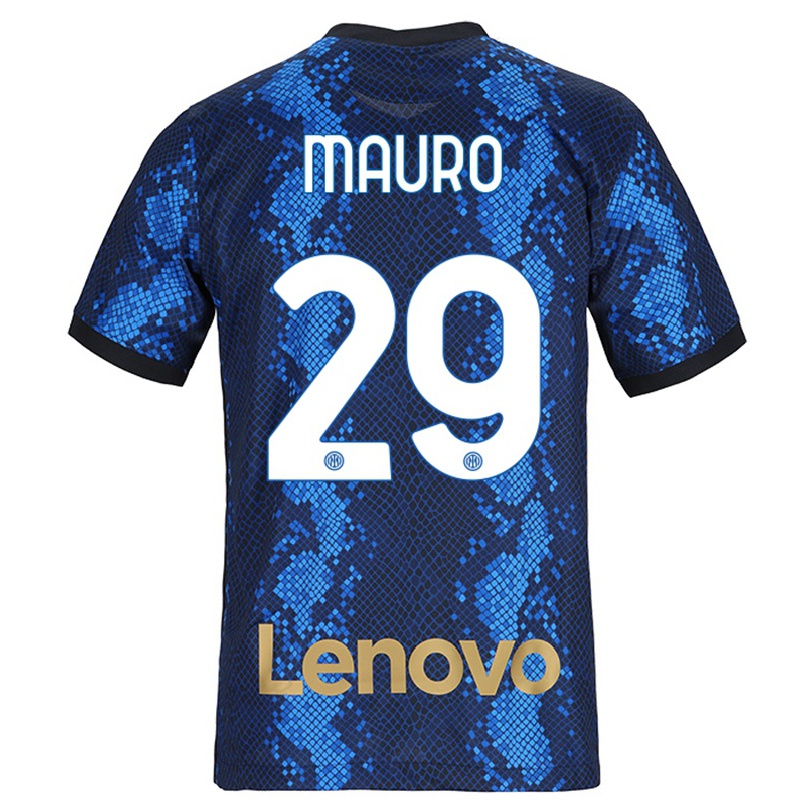 Naisten Jalkapallo Ilaria Mauro #29 Tummansininen Kotipaita 2021/22 Lyhythihainen Paita T-paita