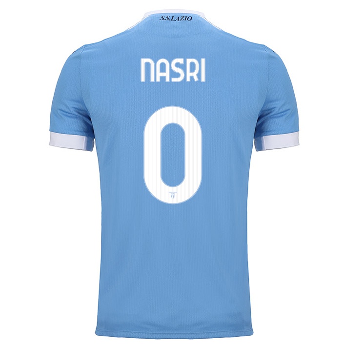Naisten Jalkapallo Kais Nasri #0 Sininen Kotipaita 2021/22 Lyhythihainen Paita T-paita