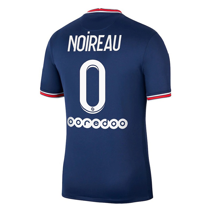 Naisten Jalkapallo Samuel Noireau #0 Tummansininen Kotipaita 2021/22 Lyhythihainen Paita T-paita