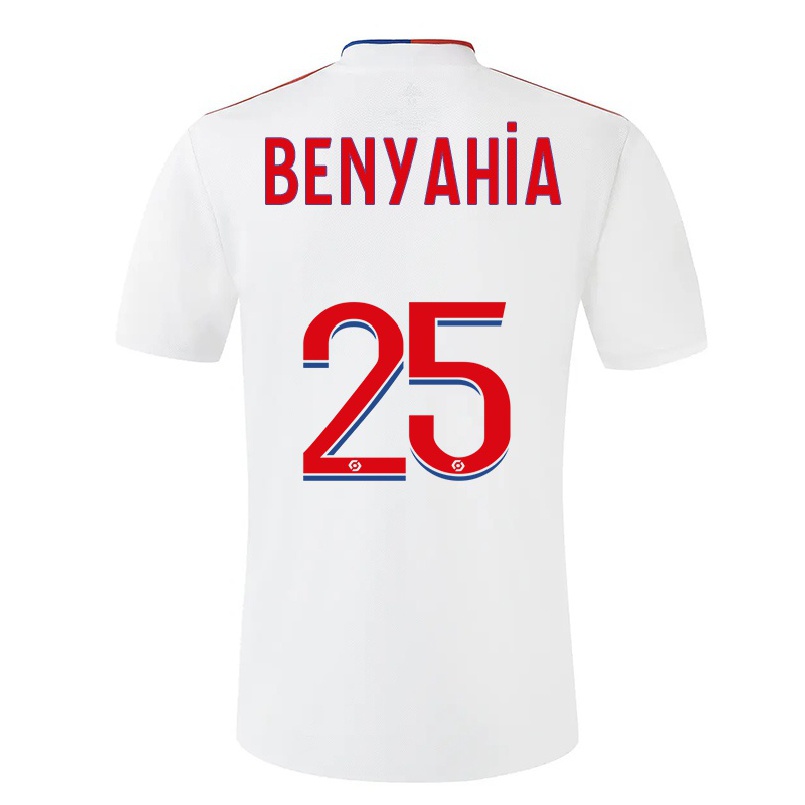 Naisten Jalkapallo Ines Benyahia #25 Valkoinen Kotipaita 2021/22 Lyhythihainen Paita T-paita