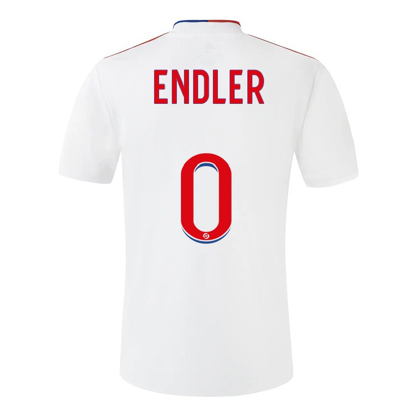Naisten Jalkapallo Christiane Endler #0 Valkoinen Kotipaita 2021/22 Lyhythihainen Paita T-paita