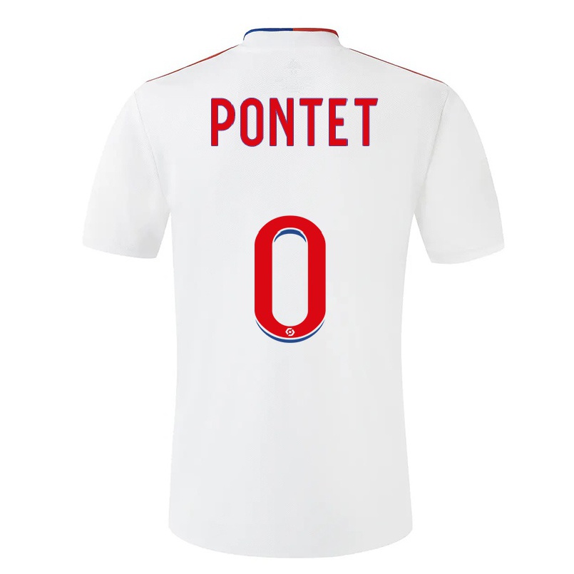 Naisten Jalkapallo Arthur Pontet #0 Valkoinen Kotipaita 2021/22 Lyhythihainen Paita T-paita