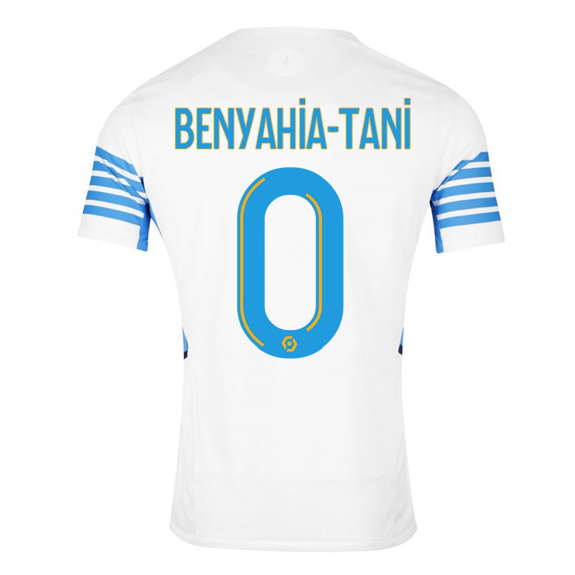 Naisten Jalkapallo Aylan Benyahia-tani #0 Valkoinen Kotipaita 2021/22 Lyhythihainen Paita T-paita