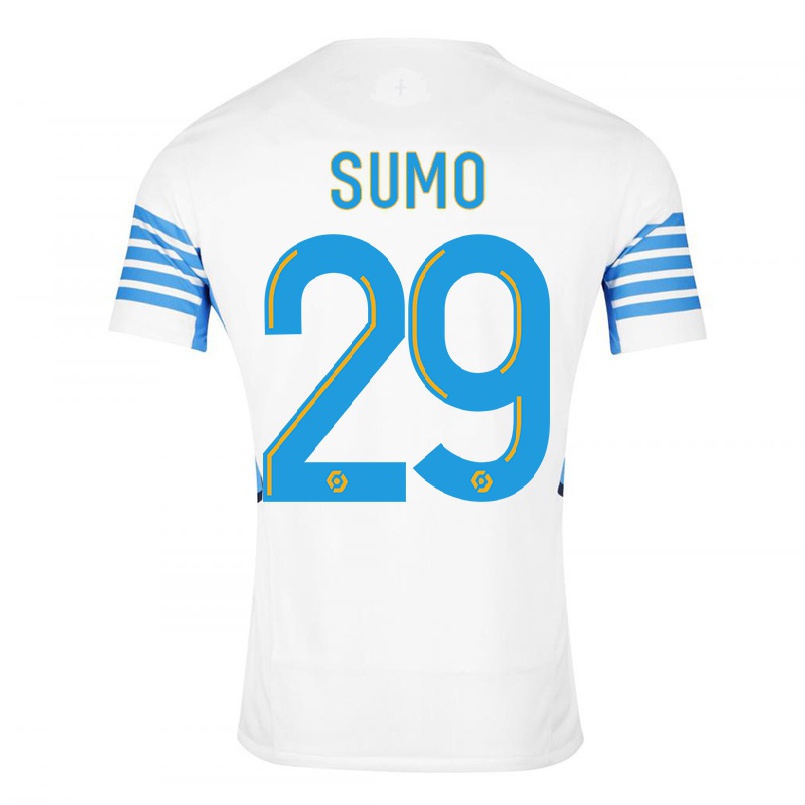 Naisten Jalkapallo Eva Sumo #29 Valkoinen Kotipaita 2021/22 Lyhythihainen Paita T-paita