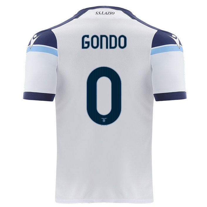 Naisten Jalkapallo Cedric Gondo #0 Valkoinen Vieraspaita 2021/22 Lyhythihainen Paita T-paita
