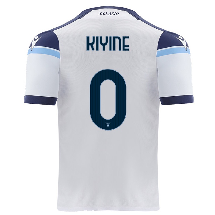 Naisten Jalkapallo Sofian Kiyine #0 Valkoinen Vieraspaita 2021/22 Lyhythihainen Paita T-paita