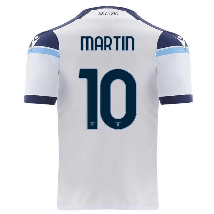 Naisten Jalkapallo Adriana Martin #10 Valkoinen Vieraspaita 2021/22 Lyhythihainen Paita T-paita