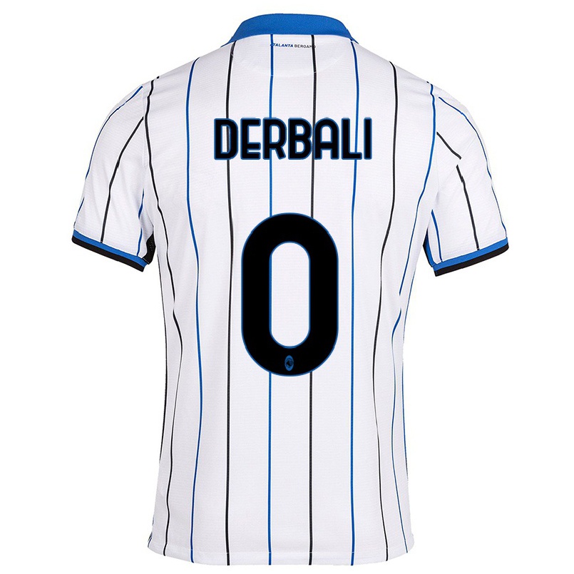Naisten Jalkapallo Sherb Derbali #0 Sinivalkoinen Vieraspaita 2021/22 Lyhythihainen Paita T-paita