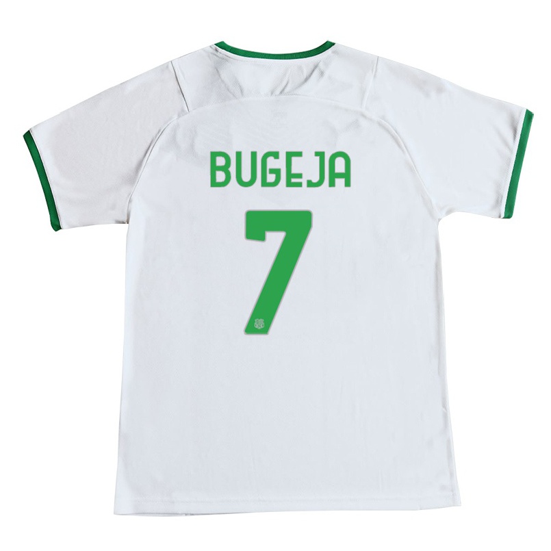 Naisten Jalkapallo Haley Bugeja #7 Valkoinen Vieraspaita 2021/22 Lyhythihainen Paita T-paita