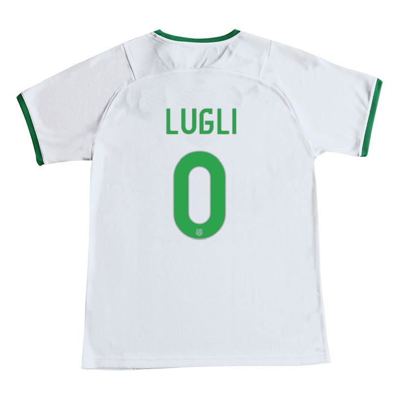 Naisten Jalkapallo Riccardo Lugli #0 Valkoinen Vieraspaita 2021/22 Lyhythihainen Paita T-paita