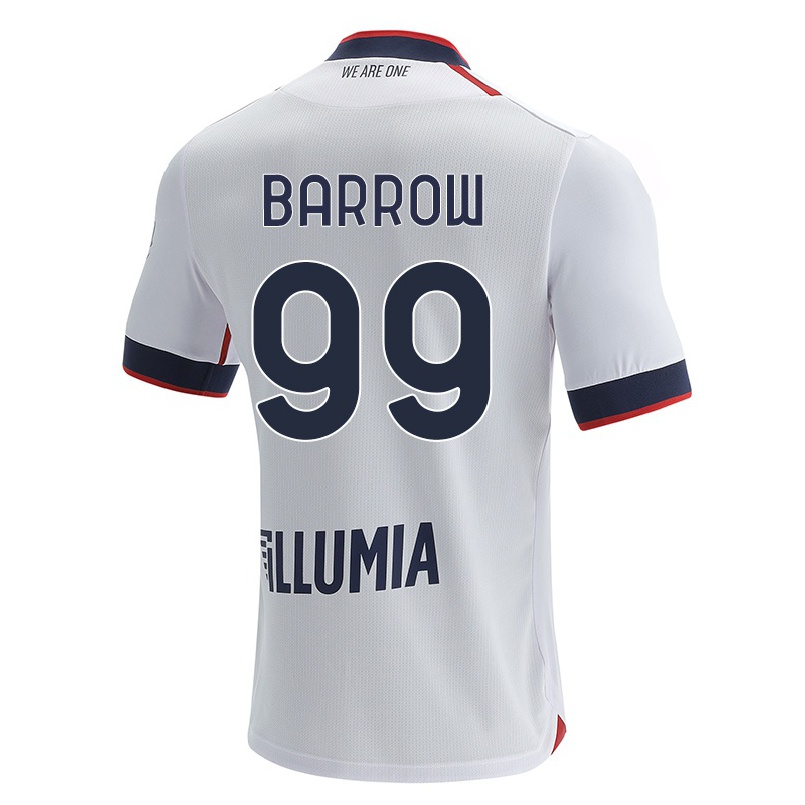 Naisten Jalkapallo Musa Barrow #99 Maitomainen Valkoinen Vieraspaita 2021/22 Lyhythihainen Paita T-paita
