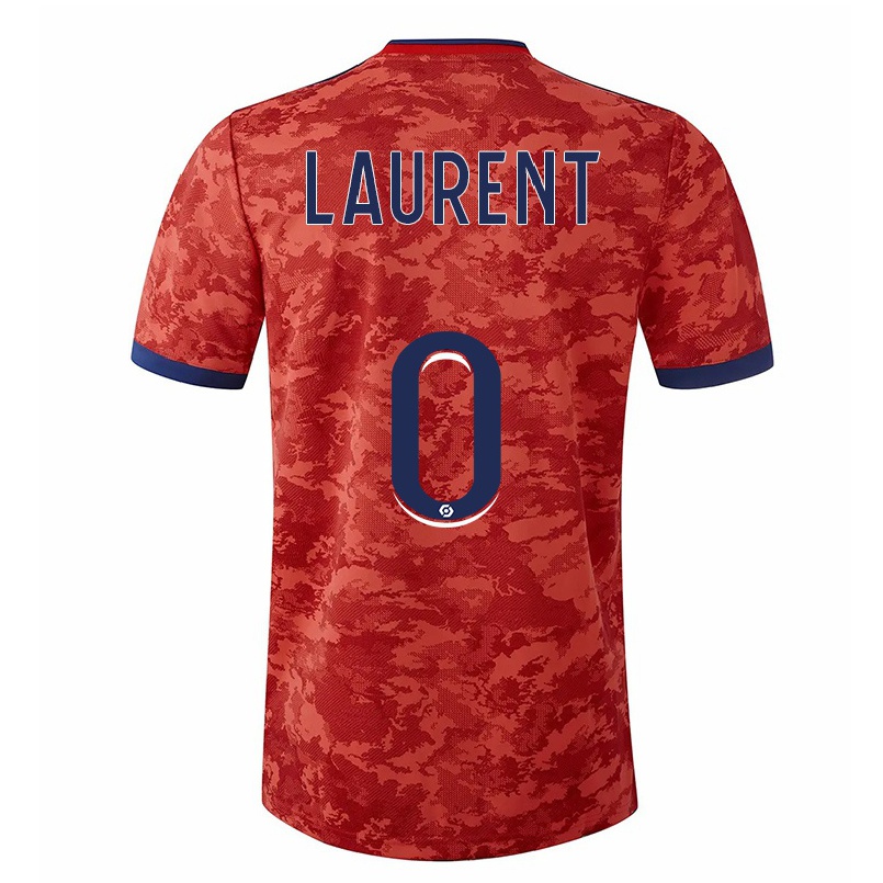 Naisten Jalkapallo Emelyne Laurent #0 Oranssi Vieraspaita 2021/22 Lyhythihainen Paita T-paita