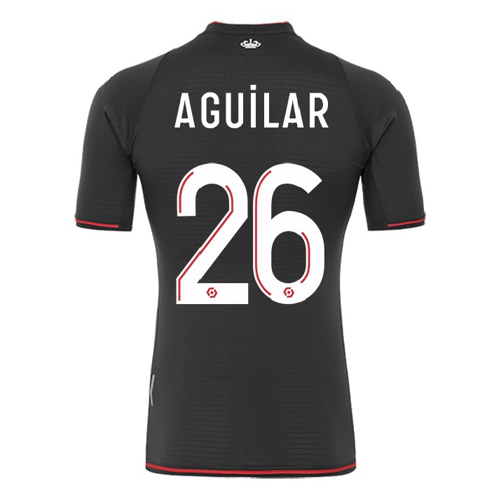 Naisten Jalkapallo Ruben Aguilar #26 Musta Vieraspaita 2021/22 Lyhythihainen Paita T-paita