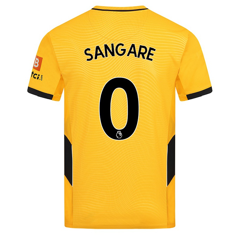 Naisten Jalkapallo Faisu Sangare #0 Keltainen Kotipaita 2021/22 Lyhythihainen Paita T-paita