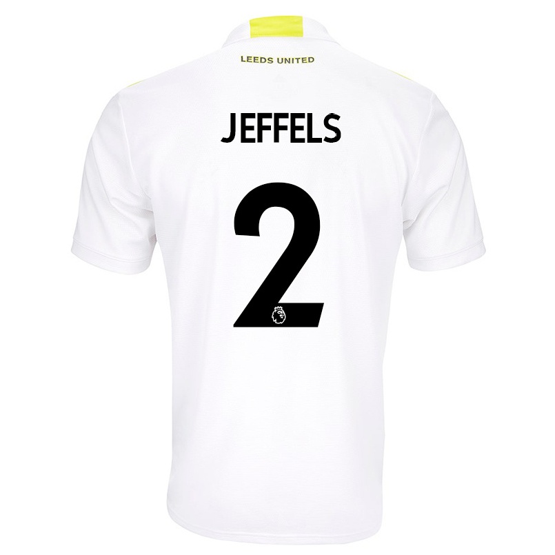 Naisten Jalkapallo Rebecca Jeffels #2 Valkoinen Kotipaita 2021/22 Lyhythihainen Paita T-paita