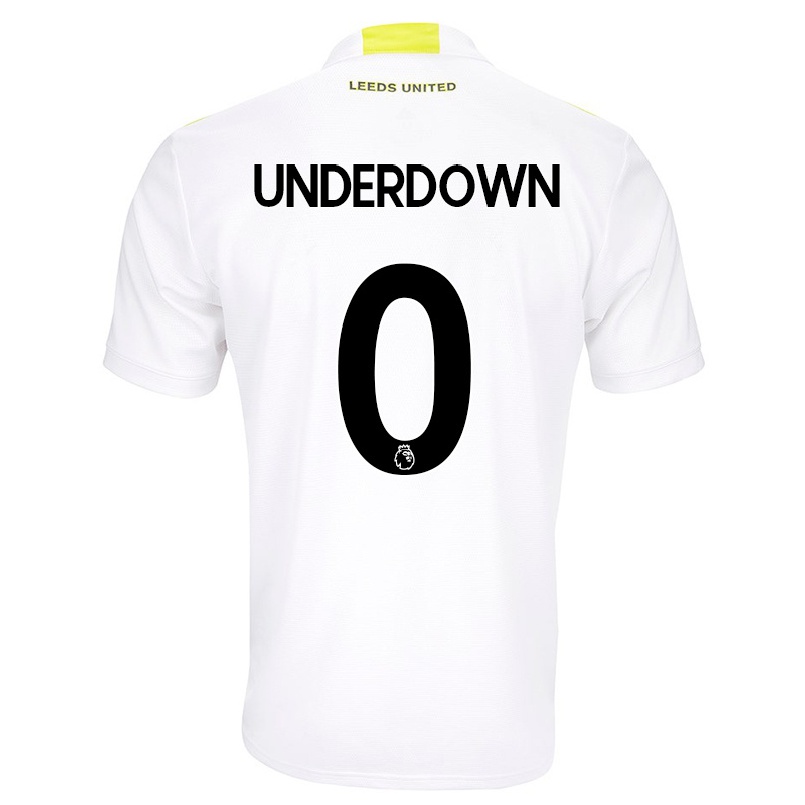 Naisten Jalkapallo Kanisha-mae Underdown #0 Valkoinen Kotipaita 2021/22 Lyhythihainen Paita T-paita