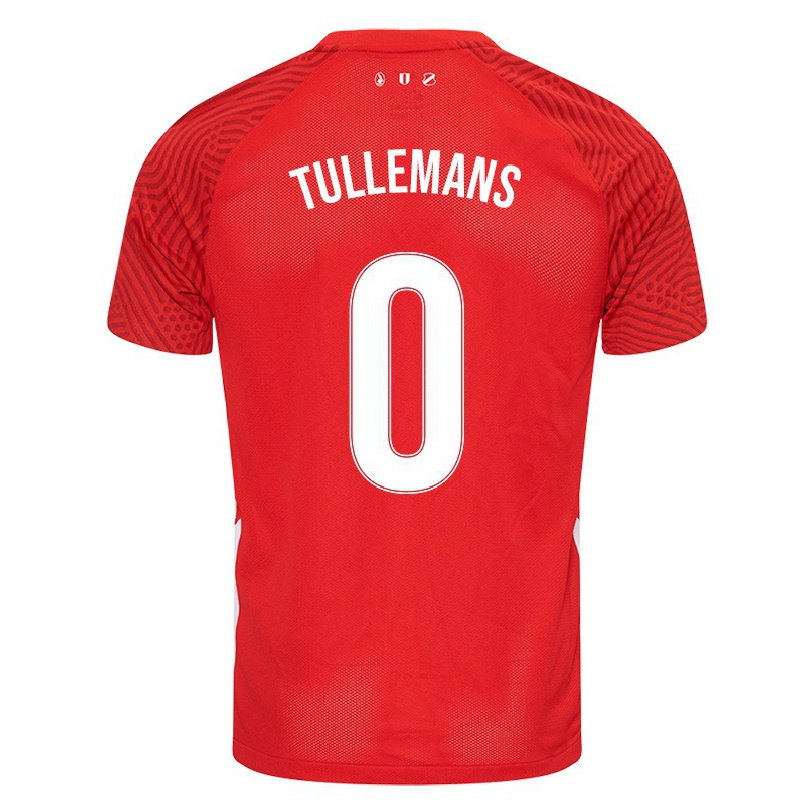 Naisten Jalkapallo Suzanne Tullemans #0 Punainen Kotipaita 2021/22 Lyhythihainen Paita T-paita