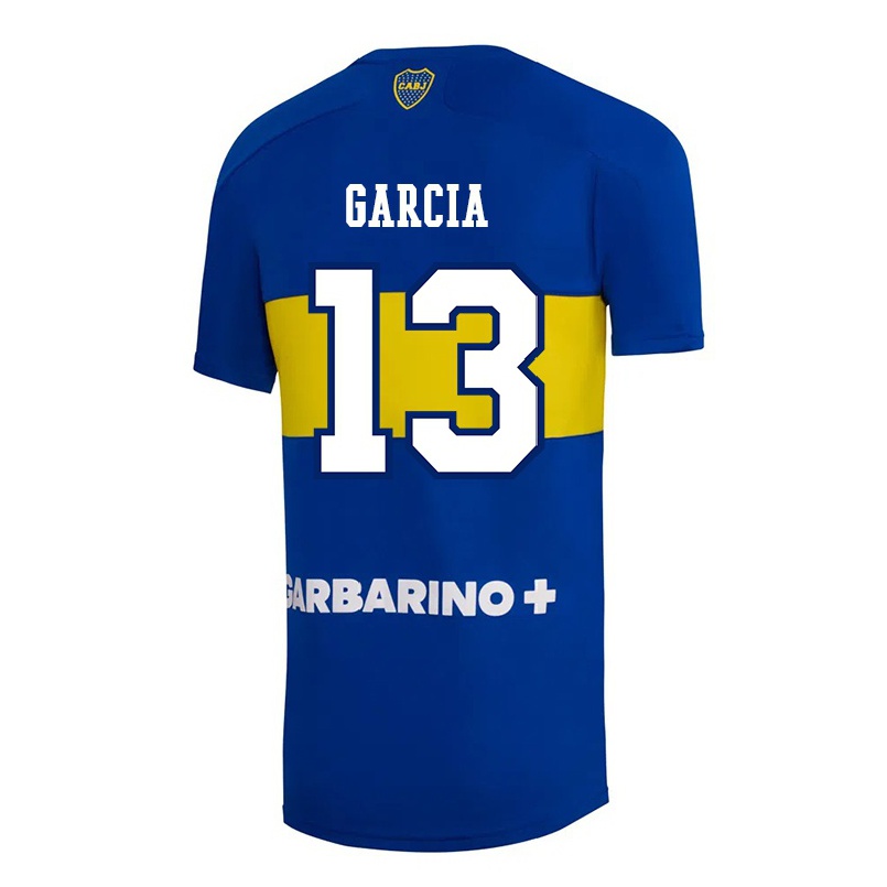 Naisten Jalkapallo Javier Garcia #13 Kuninkaallisen Sininen Kotipaita 2021/22 Lyhythihainen Paita T-paita
