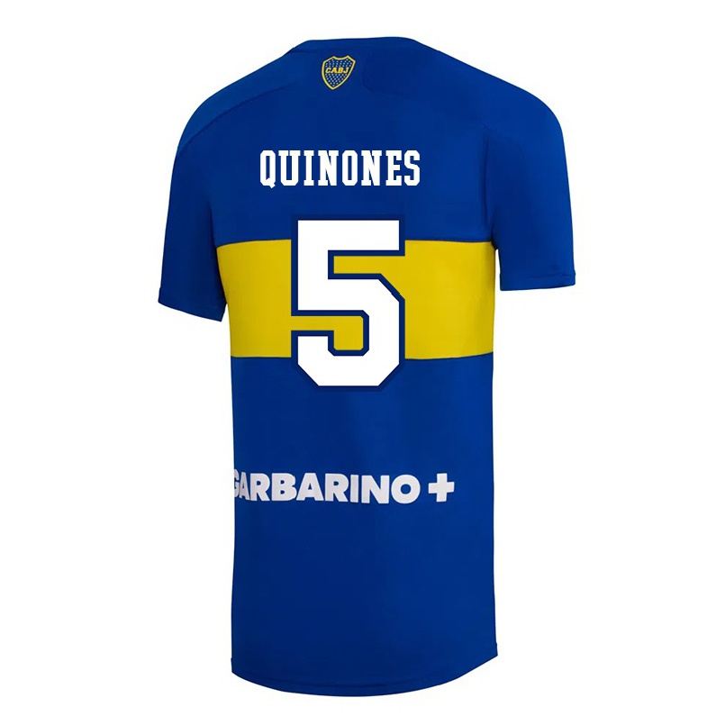 Naisten Jalkapallo Florencia Quinones #5 Kuninkaallisen Sininen Kotipaita 2021/22 Lyhythihainen Paita T-paita