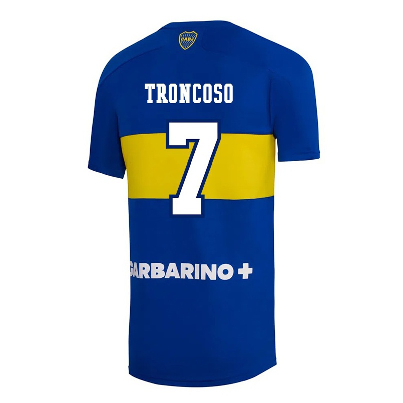 Naisten Jalkapallo Carolina Troncoso #7 Kuninkaallisen Sininen Kotipaita 2021/22 Lyhythihainen Paita T-paita
