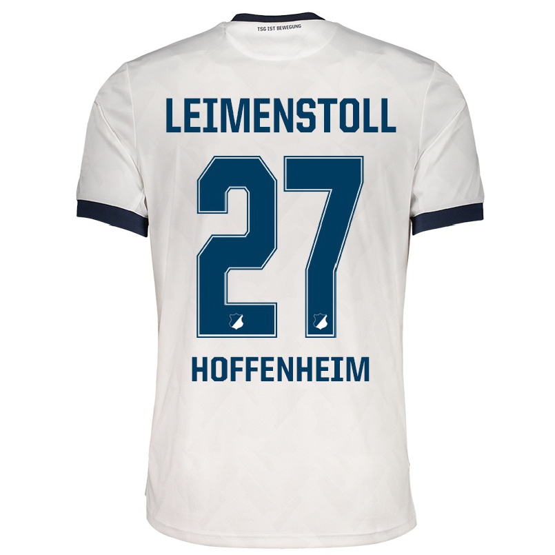 Naisten Jalkapallo Vanessa Leimenstoll #27 Valkoinen Vieraspaita 2021/22 Lyhythihainen Paita T-paita