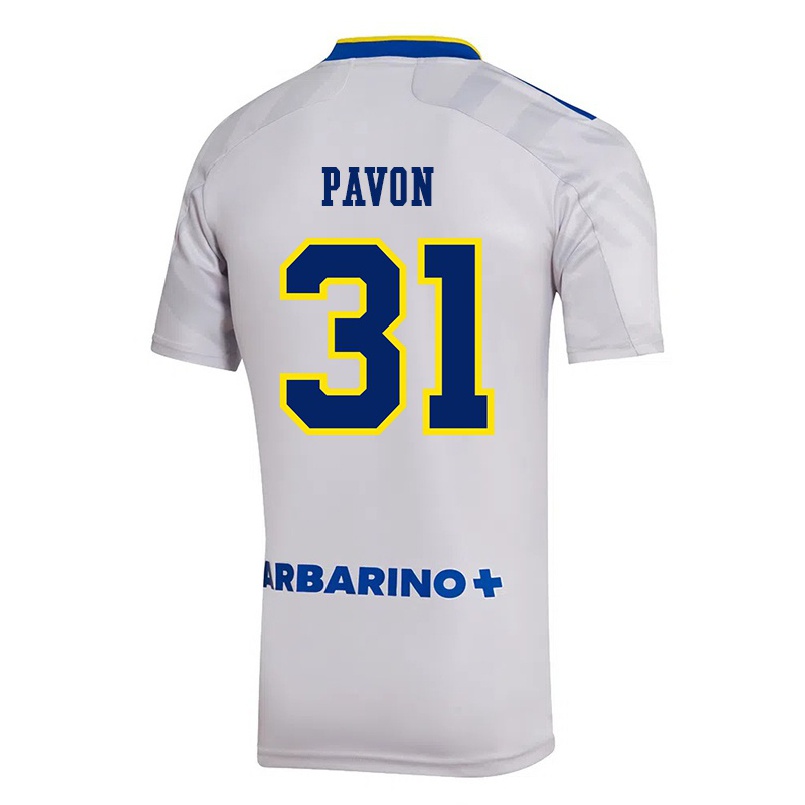 Naisten Jalkapallo Cristian Pavon #31 Harmaa Vieraspaita 2021/22 Lyhythihainen Paita T-paita
