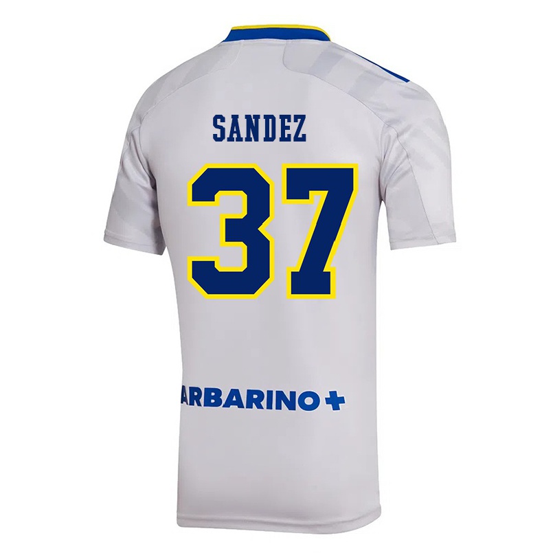 Naisten Jalkapallo Agustin Sandez #37 Harmaa Vieraspaita 2021/22 Lyhythihainen Paita T-paita
