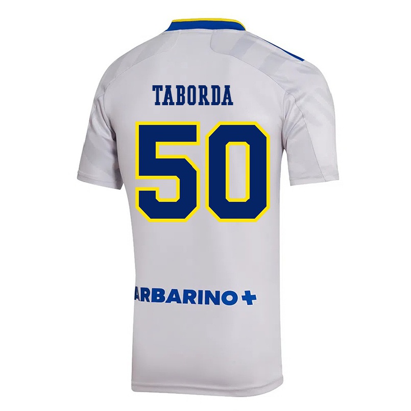 Naisten Jalkapallo Vicente Taborda #50 Harmaa Vieraspaita 2021/22 Lyhythihainen Paita T-paita