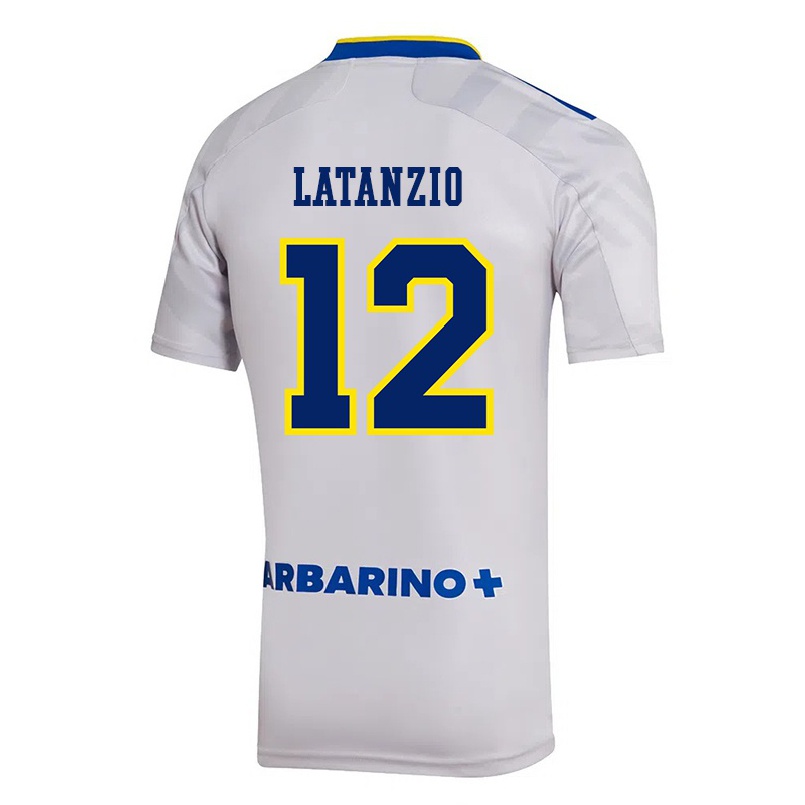 Naisten Jalkapallo Florencia Latanzio #12 Harmaa Vieraspaita 2021/22 Lyhythihainen Paita T-paita